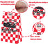 24 Pack Race Car Party Candy Favor Bags with Stickers, Race Car Themed Birthday Party Supplies