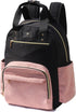 ESVAN Diaper Bag Backpack, Large Capacity Multifunction Baby Essentials Fashion Travel Pack Linen