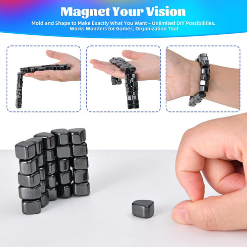80 Magnetic Chess Game with Travel-Stones, Magnet Game,Magnet Rocks Desk Stress Relief Toy and Fidget Toys