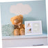 LIOOBO 1Set Newborn Handprint and Footprint Keepsake Kit Photo Frame for Growth Record Imprint Frame for Memorable