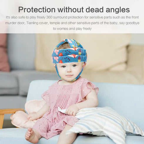 Baby Fall Protector - Safety Helmet for Crawling and Walking, Head Guard for Boys and Girls