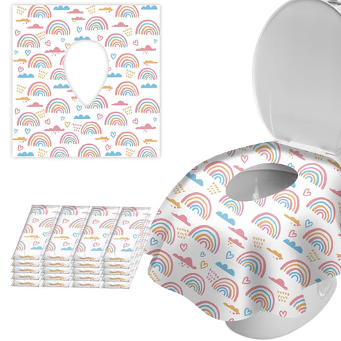 ZHOMA 20 Pack Toilet Seat Covers Disposable for Bathroom, Extra Large XL Size
