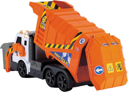 Dickie Toys Action Series Garbage Truck with Lights & Sounds