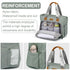 16" FHELAD Diaper Bag Tote, Large Tote Diaper Bag with Laptop Compartment, Baby Bag with Insulated Pocket for Mam