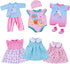 BABESIDE 6 Sets of Baby Doll Clothes for 12-16 Inch Dolls, Babydolls