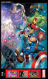 Buffalo Games - Marvel - 500 Piece Jigsaw Puzzle for Adults - Thanos vs. The Avengers - Finished Size 21.25 x 15.00