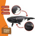 7 3+ 14878 schleich Wild Life - North Atlantic Right Whale Toy with Realistic Details - Durable Animal Figurine