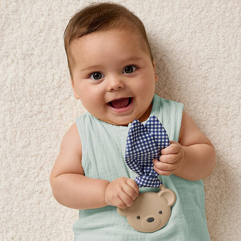 Itzy Ritzy Crinkle Crew Teether (Bear)