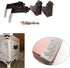 dophee 4Pcs Antique L Shaped Corner Guards, Decorative Edge Bracket Protectors with Mounting Screws