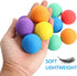 Gejoy 24 Pieces Soft Foam Balls, Lightweight Mini Balls for Safe Indoor Toys, Birthday Party Favors for Boys and Girls
