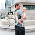 Bokkoy Backpack Ink - Wash Leaf Shadows Ultimate Diaper Bag for Moms Lightweight, Water-Resistant Baby Travel Bag