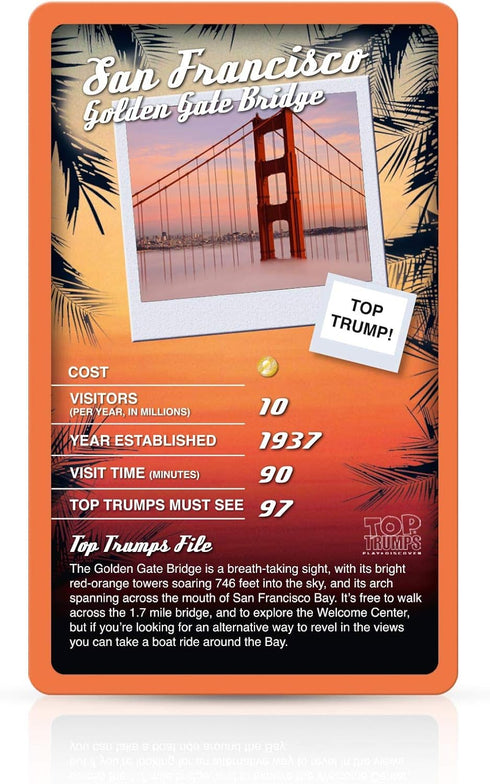 Top Trumps Card Game California, Family Games for Kids and Adults, Learning Card Games for 2 Players and More