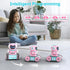 Programming, 3-8 ALLCELE LED RC Robot Toys for Girls with Music, Demo and LED Function, Remote Control Robot Toy, Gift
