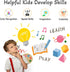 STEM Building Toys - 300 PCS Educational Discs Sets, Interlocking Building Blocks for Toddler and Kindergarten