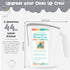 S.C. Products, Inc. Shampoo Rinse Cup for Kids | Baby Bath Pail | Tear Free Baby Rinser Pail