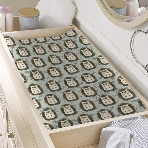 Cute Woodland Animals Changing Pad Covers, Soft Stretch Fitted Diaper Change Table Sheets for Girl Boy, 32" x 16"