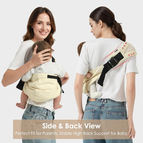 7-40lbs, Baby Sling Carrier Newborn to Toddler, Adjustable Toddler Carrier Sling Baby Carrier Toddlers Sling Carriers