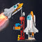 Vilbocr Space Shuttle Toy Building Blocks, 107Pcs Aerospace Kit for Boys 4+ Years, Compatible with Other Building Toys
