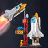 Vilbocr Space Shuttle Toy Building Blocks, 107Pcs Aerospace Kit for Boys 4+ Years, Compatible with Other Building Toys