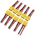 Blomiky XT60H 5 Pairs 14AWG Silicon Wire Extension Deans XT60 Plug Connector for RC Cars