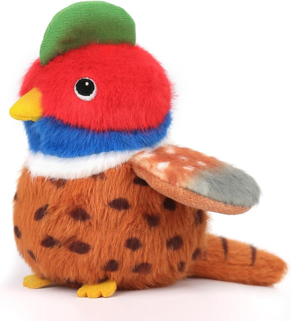 ABEARCAR Bird Stuffed Animal Realistic Cute Bird Plush Backpack Pendant Simulation Toy Plush