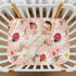 KJIZMO 28 52 inches Ladybugs and Daisies Fitted Crib Sheets Soft Crib Sheet Fits Standard Crib & Toddler Bed Mattress