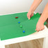 Peel-and-Stick Baseplates, Self Adhesive Building Brick Plates - 4 Pack (10" x 10") in Green