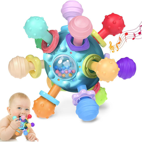Baby Teething Toys Teethers for Babies 0-6 Months Infant Baby Girl Toys