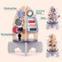 1 1st 6-18 Wdmiya Space Wooden Activity Cube Toys for Baby, Montessoritoys for Year Old Boy & Girl Birthday Gifts