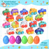 FUN LITTLE TOYS Cars Easter Eggs Vehicles for Party Favors and Fillers