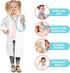 Kids Doctor Kit, 8 Pieces Playset with Medical Storage Bag & Real Stethoscope for Toddler Boys Girls Aged 3-6