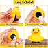 20 Pcs Duck Holder - 2024 Upgraded Air Vents for Car Dash, Dual Buckle Anti-Slip Rubber Duck Plug (Excluding Duck)