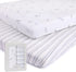 Ely's & Co. Pack and Play Sheets, for Mini/Portable Crib, 2 Pack
