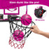 VATOS Basketball Hoop for Girls, Indoor Pink Basketball Hoop with Electronic Scoreboard & Remote Controller