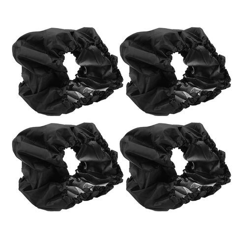 4 Pcs/Set Stroller Wheel Protection Covers, Dustproof Black Baby Stroller Tire Protector (S)