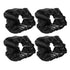 4 Pcs/Set Stroller Wheel Protection Covers, Dustproof Black Baby Stroller Tire Protector (S)