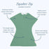 Cozy (4-8 SleepingBaby Zipadee-Zip Transition Swaddle - Baby Swaddle Blanket with Zipper Convenience - Roomy Wearable