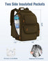 Backpack, Backpack 2 Mancro Diaper Bag Large Multifunction Baby for Travel with Stroller Strap and Insulated Pockets