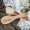 XEL Personalized Baby Hairbrushes Custom Engrave Infant Name Wooden Newborn Hair Brush Comb