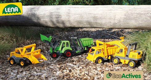 Lena 1 Eco Dump Truck - Durable, Eco-Friendly, UV-Protected Toy Truck for Kids Year and Up