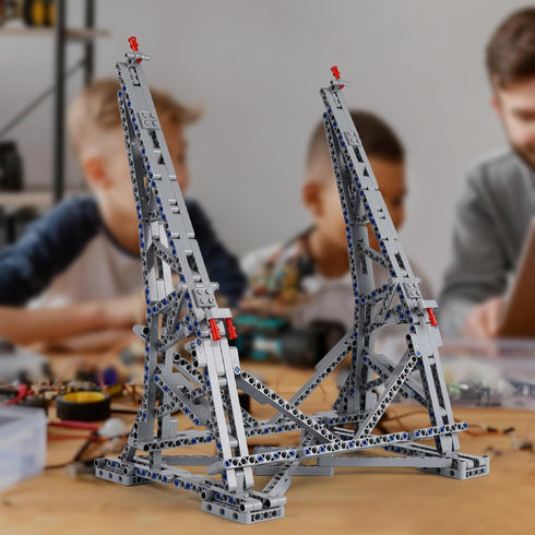 Kyglaring Vertical Display Stand for Lego Ultimate Millennium Falcon 75192 Building Blocks Model Set (409 PCS)