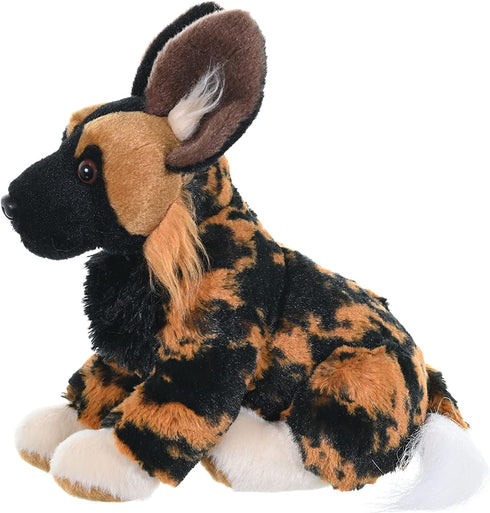 Wild Republic Cuddlekins African Wild Dog Plush Toy, 8 Inches, Stuffed Animal Gifts for Kids
