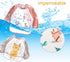 YINGJEE 3 6-36 Waterproof Baby Bibs, Pieces Bib with Sleeves EVA Long Sleeve Bib Boys Girls Months, Waterproof Baby