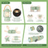 Kids Camping Toys Set, Pretend Play Camping Set with Food Toy, Lantern, Binoculars, Tableware, Gift for 3+