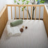 Meracorallo Muslin Fitted Crib Sheet, Soft and Breathable Baby Crib Sheet for Standard Crib and Toddler Mattresses
