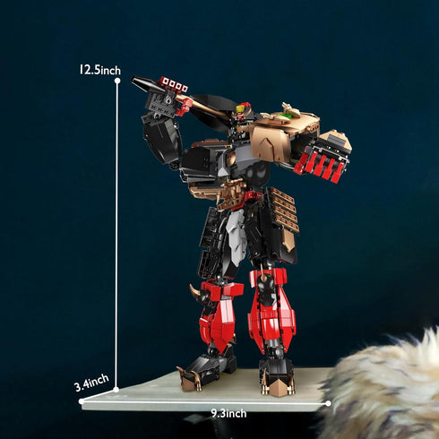 Sets 70127, Adult(920 JMBricklayer Mech Robot Building Blocks for Adults Mechs Swordsman Assassin Action Figure Model