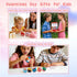 Supovil 48Pack 3D Valentine Day Gifts for Kids,Valentines Cards with Pop Fidget Toys Bulk Stress Ball, Easter Basket