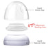 Maymom Brand Bottle Parts Compatible with Philips Avent Natural, Sealing Disc for Bottles