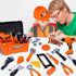 Set,MAGIC4U 50PCS Set 12 3-8 Kids Tool Toddler Tool with Electronic Toy Drill,Tape Measure Tool Equipements,Pretend
