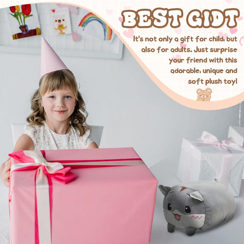 6 8 Inch 2) Leitee Pcs Stuffed Animals Plush Bulk Cute Plushies Toys Plush Pillow for Boys Girls Birthday Gifts Box
